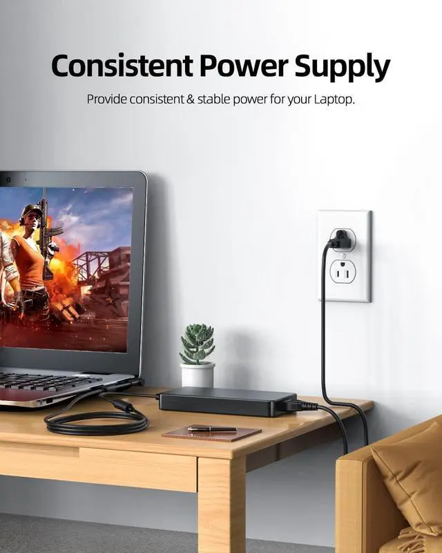 Alt view image 7 of 7 - 230W AC Charger Fit for Asus TUF Gaming Series TUF516P TUF516PE-AB73 TUF505D TUF505DU TUF505DT A15 TUF506 TUF506I TUF506IV TUF705D TUF706 TUF706H TUF706Q TUF566 Laptop Power Supply Adapter Cord