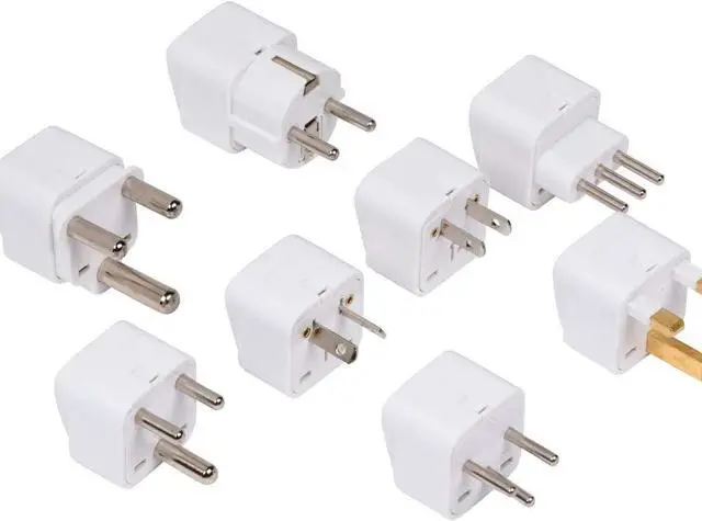 Alt view image 5 of 7 - GR-8 Power Compact & Slim Travel Charging Station - International Power Adapter - Surge Protector - Power Strip with 4 Intelligent USB - Free Bonus Included