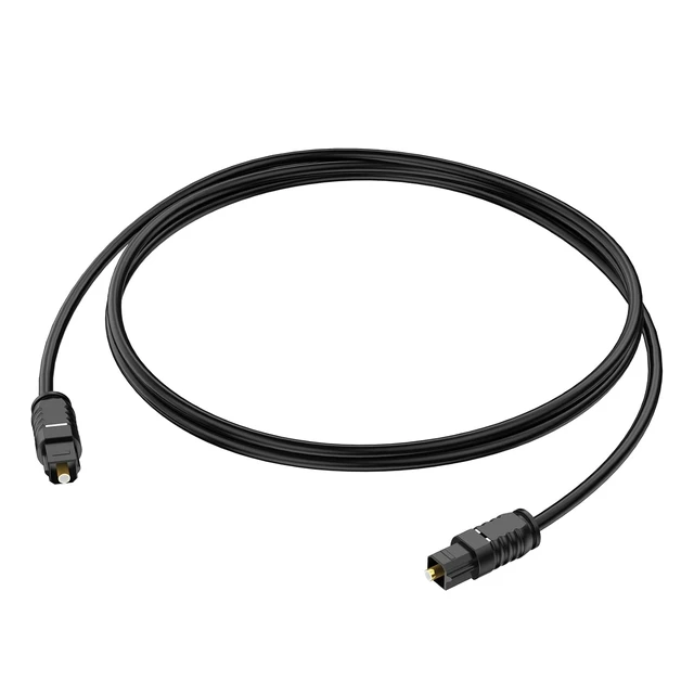 Alt view image 7 of 7 - Digital Optical Audio Cable 3 feet SPDIF Toslink for TV to Soundbar