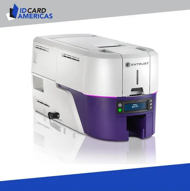 Alt view image 2 of 2 - Entrust Sigma DS1 525300-001 Single Sided ID Card Printer