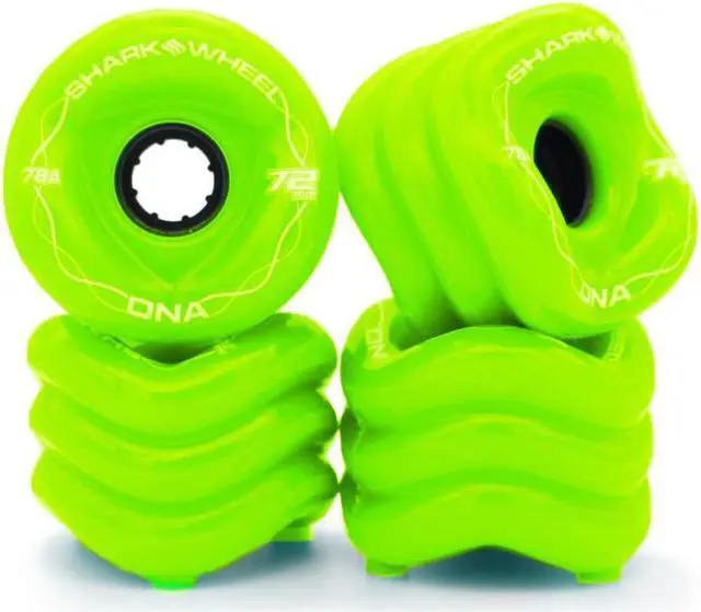 Main image of SHARK WHEEL 72MM, 78A DNA - NUCLEAR YELLOW