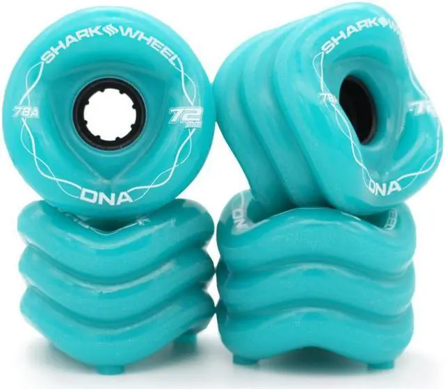 Main image of SHARK WHEEL 72MM, 78A DNA - TURQUOISE