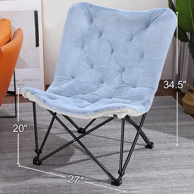 Begonia.K Comfy Living Room Chairs, Oversized Folding Chair with Removable  Cushion, Lounge Lazy Chair for Bedroom and Living Room, Flexible Seating  Chair for Teens Adults Green 