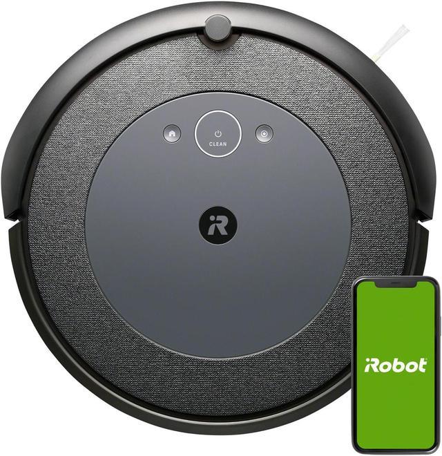 Refurbished: iRobot Roomba i4 Wi-Fi Connected Robot Vacuum – Now Clean by Room Smart Mapping, Compatible with Alexa and Google, Ideal for Pet Hair Carpets & Hard Floors Robotic Vacuums -