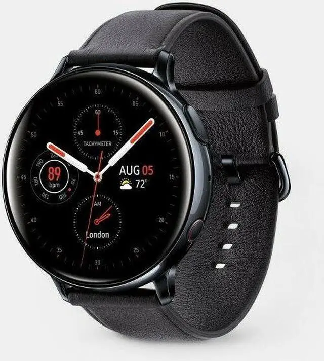 Alt view image 4 of 6 - Samsung SM-R835USKAXAR Galaxy Watch Active 2 SS - 40mm/ Black Black