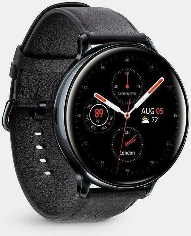 Alt view image 3 of 6 - Samsung SM-R835USKAXAR Galaxy Watch Active 2 SS - 40mm/ Black Black