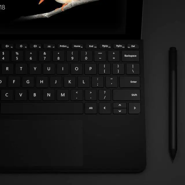 Alt view image 6 of 8 - Microsoft - Surface Go Type Cover - Black