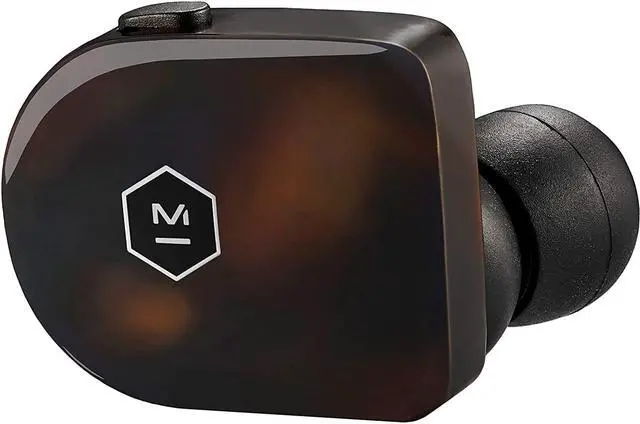 Alt view image 5 of 8 - Master & Dynamic MW07 True Wireless In-Ear Headphones, Tortoise Shell
