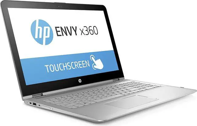 Alt view image 3 of 5 - HP Envy X360 X7U54UA 15-AQ273CL 15.6-Inch Touchscreen Convertible Laptop - 1920 x 1080 - Intel Core i7-8550U (8th Gen) - 12 GB RAM - 256 GB Solid State Drive - Windows 10 Home 64-bit - Silver