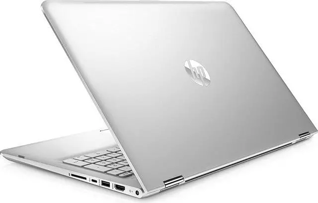 Alt view image 4 of 5 - HP Envy X360 X7U54UA 15-AQ273CL 15.6-Inch Touchscreen Convertible Laptop - 1920 x 1080 - Intel Core i7-8550U (8th Gen) - 12 GB RAM - 256 GB Solid State Drive - Windows 10 Home 64-bit - Silver