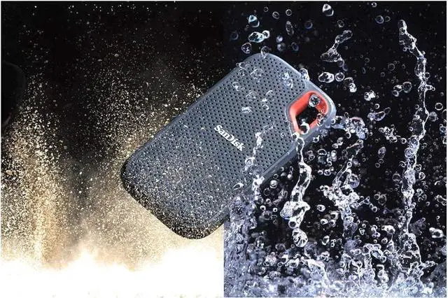 Alt view image 7 of 8 - SanDisk Extreme 1TB Portable Solid State Drive SDSSDE60-1T00-AC SSD