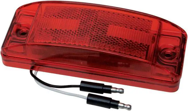 Alt view image 2 of 6 - RoadPro 6"x2" LED Light with Replaceable Lens, Red RP-1284R