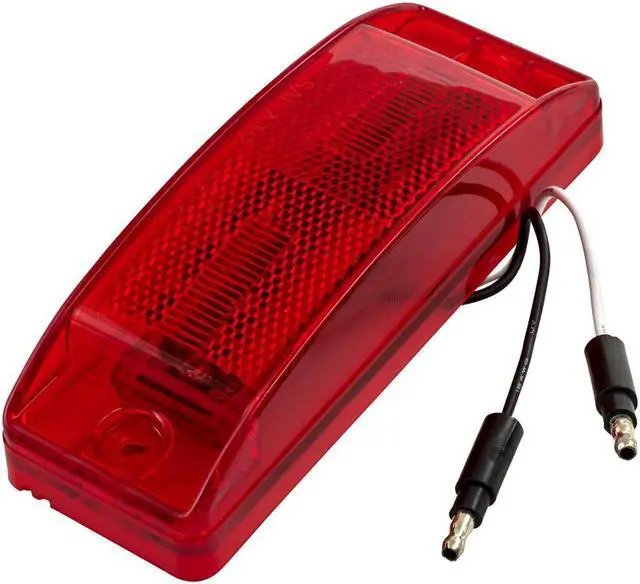 Alt view image 4 of 6 - RoadPro 6"x2" LED Light with Replaceable Lens, Red RP-1284R