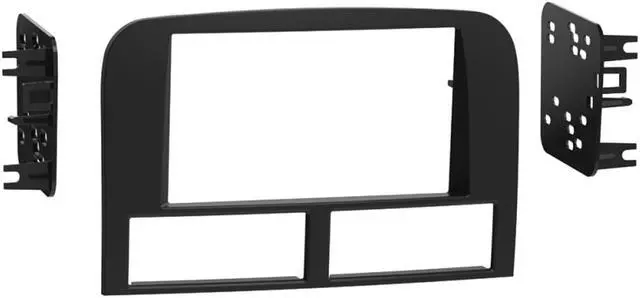 Alt view image 7 of 7 - Metra 95-6546B Matte Black Double DIN Dash Kit for Jeep Grand Cherokee 1999-2004
