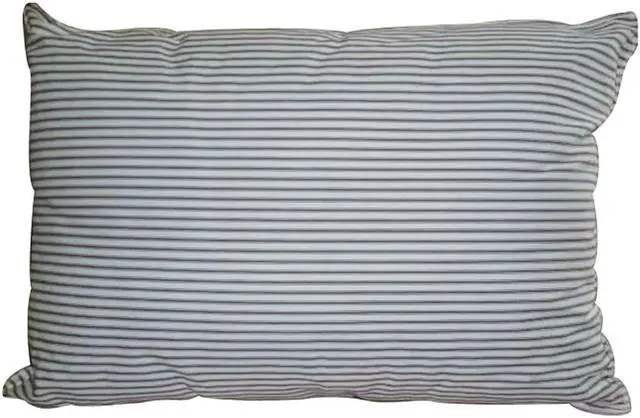 Alt view image 6 of 6 - 20 x 28 Blue/White ACA Striped Grandma Pillow 27K6EGB JS Fiber