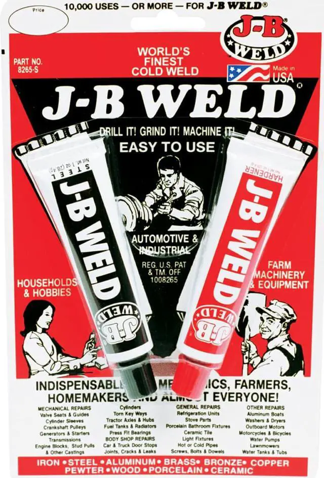 Alt view image 3 of 3 - JB Weld 8265-S Cold Weld Compound