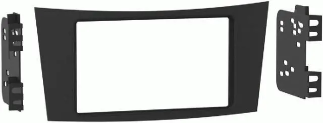 Alt view image 7 of 7 - Metra 95-8732B Double DIN Car Stereo Dash Kit 2003 2009 Mercedes Benz E-Class