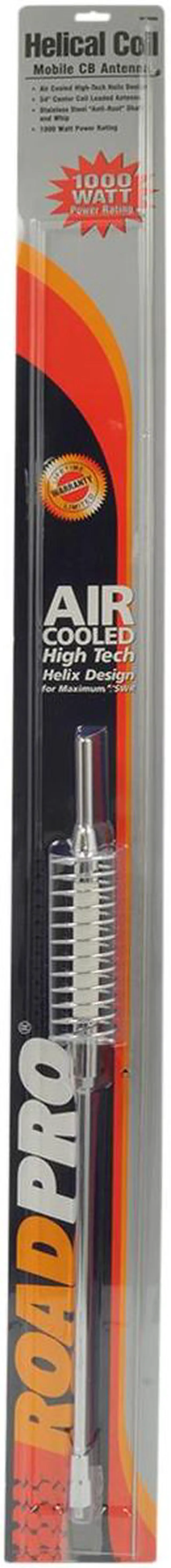 Alt view image 16 of 16 - 54 Air Cooled Helical Coil Center Loaded CB Antenna - 1000 Watts