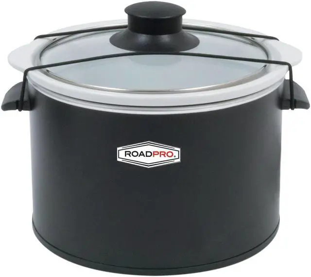 Alt view image 9 of 13 - 12-Volt 1.5 Quart Slow Cooker  Black
