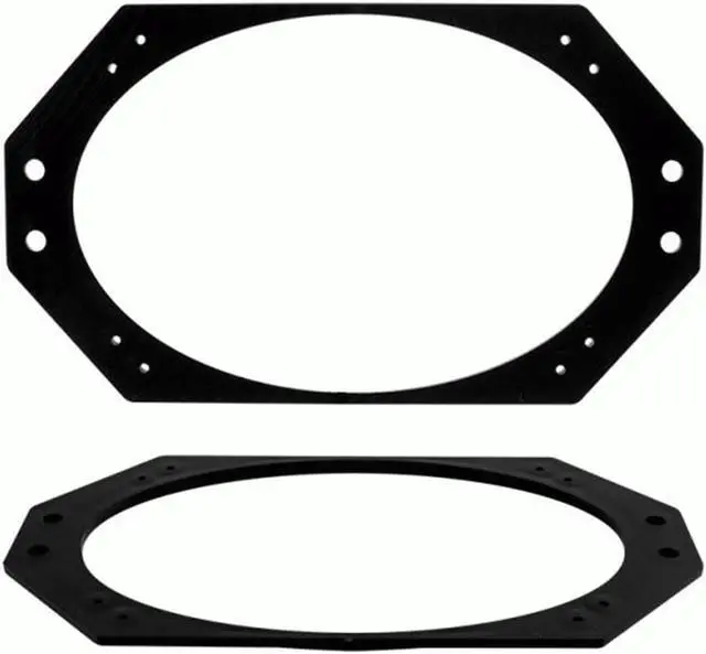 Alt view image 6 of 8 - Metra 82-1011 4" x 6" Speaker Adapter Plate for 1997-2006 Jeep Wrangler (pair)