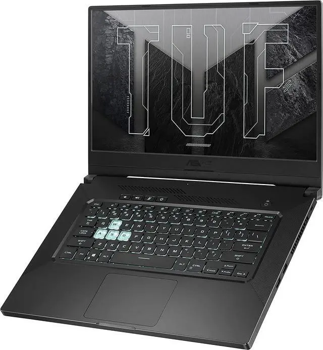Alt view image 8 of 13 - ASUS TUF Dash 15 (2021) Ultra Slim Gaming Laptop, 15.6” 144Hz FHD, GeForce RTX 3050 Ti, Intel Core i7-11370H, 8GB DDR4, 512GB PCIe NVMe SSD, Wi-Fi 6, Windows 10, Eclipse Grey Color, TUF516PE-AB73