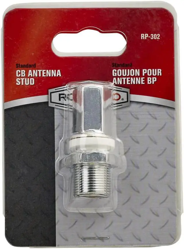 Alt view image 8 of 10 - CB Antenna Stud with SO-239 Connector
