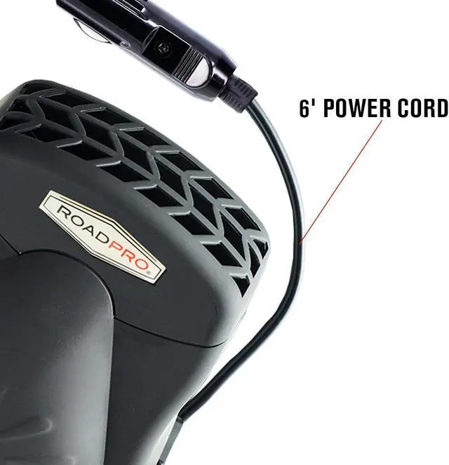 Alt view image 3 of 7 - 12V Electric Heater or Cooling Fan with Cigarette Lighter Plug 12 Volt Car Fan and Car Heater RPHF590