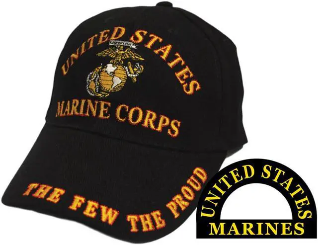 Main image of The Few The Proud Marines Cap Black