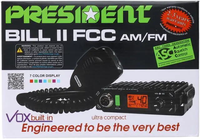 Alt view image 3 of 4 - Ultra Compact AM FM CB Radio