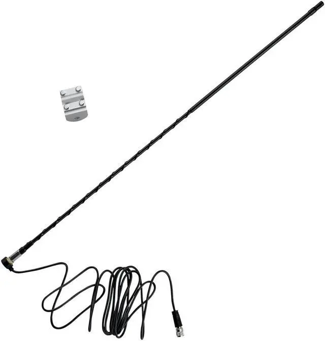 Alt view image 13 of 18 - ROADPRO R RPPS-13KB 3     PLATINUM SERIES SINGLE MIRROR MOUNT CB ANTENNA KIT  1000W BLACK