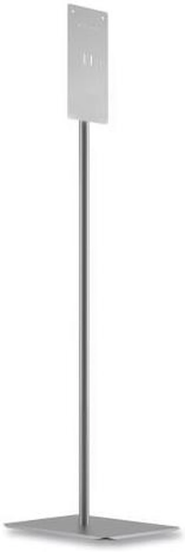 Alt view image 13 of 15 - Hand Sanitizer Station Stand 12 x 16 x 54 Silver HONSTANDP8T