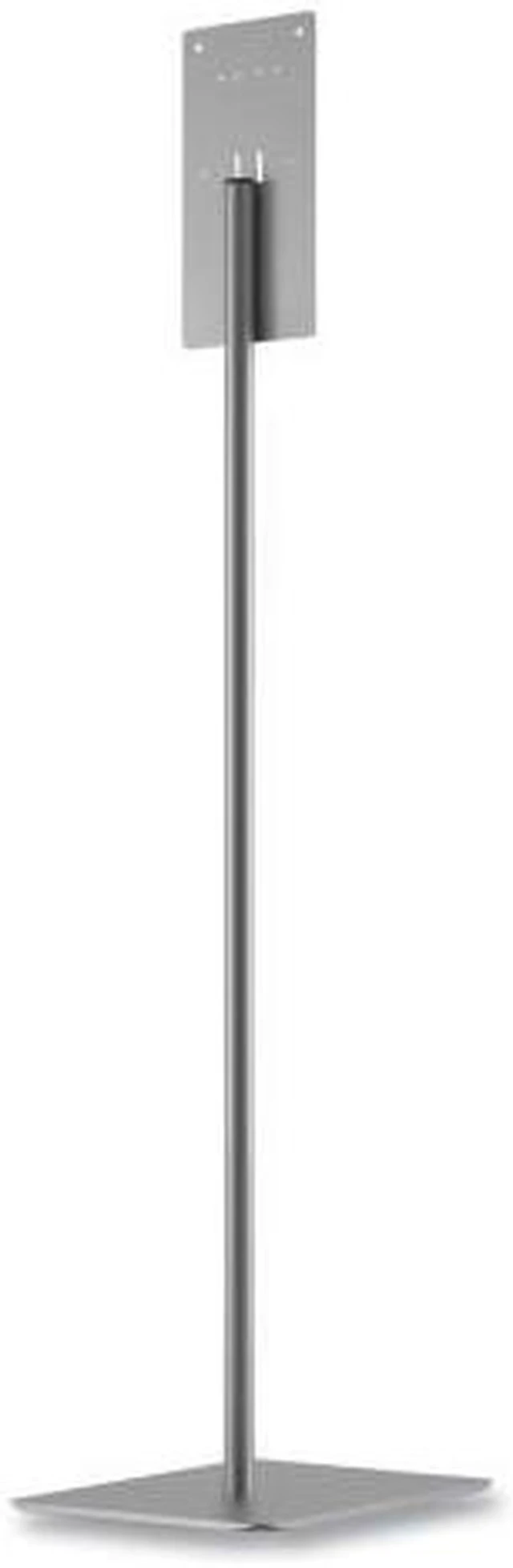 Alt view image 15 of 15 - Hand Sanitizer Station Stand 12 x 16 x 54 Silver HONSTANDP8T