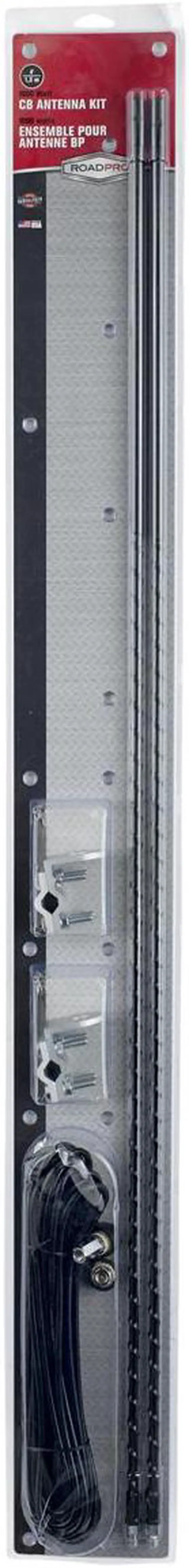 Alt view image 10 of 11 - ROADPRO R RPPS-24KB 4FT DUAL ANTENNA KIT  BLACK