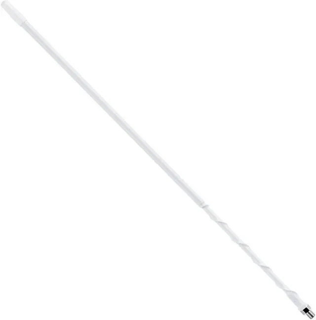 Alt view image 12 of 17 - ROADPRO R RPPS-2W 2     FIBERGLASS CB ANTENNA WHIP  1000 WATTS WHITE