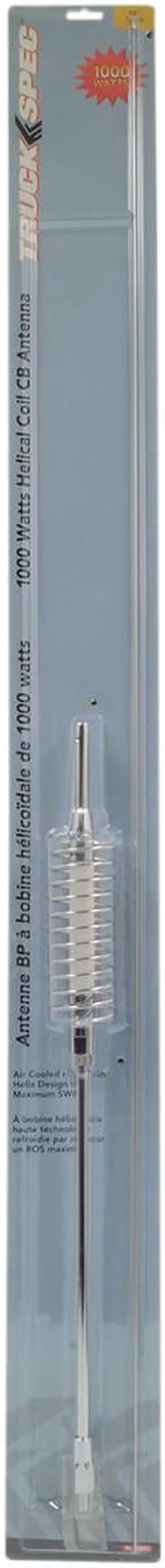 Alt view image 7 of 7 - 54 Air Cooled Helical Coil Center Loaded CB Antenna - 1000 Watts