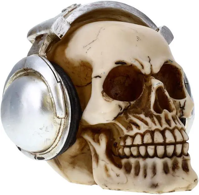 Alt view image 2 of 6 - Headphone Skull
