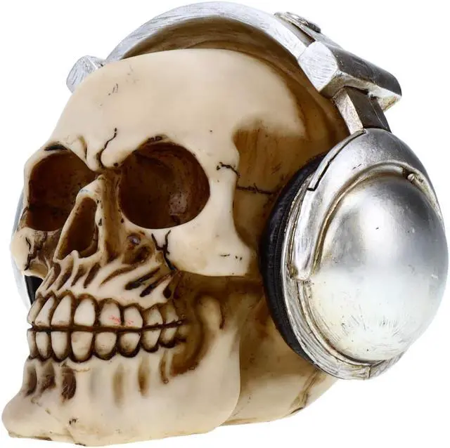 Alt view image 3 of 6 - Headphone Skull