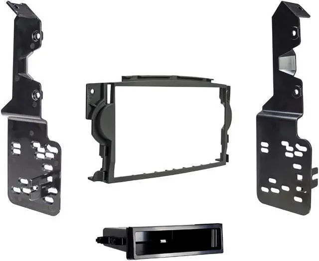 Alt view image 12 of 13 - Metra 99-7815B Single DIN with Pocket Dash Kit for select 2004-2008 Acura TL