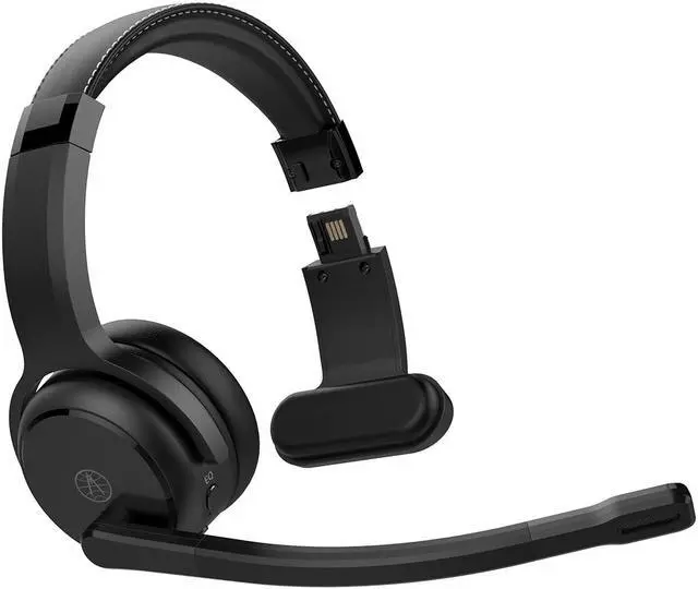 Alt view image 2 of 3 - rand mcnally cleardryve 100 premium wireless headset for clear calls with noise cancellation, long battery life, all-day comfort, black