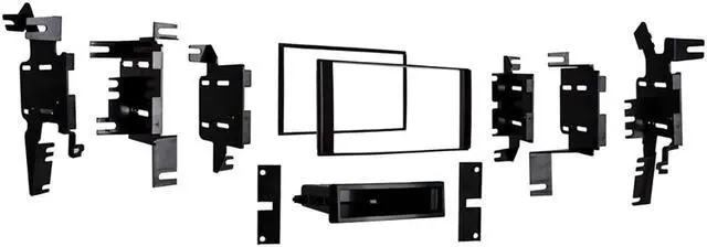 Alt view image 5 of 7 - Metra 99-7624 Single/Double DIN Stereo Multi-Dash Kit for Select 2007-up Nissan