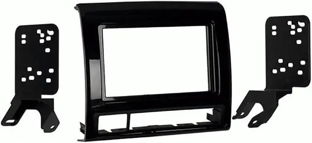 Alt view image 7 of 7 - 2012-Up Toyota Tacoma DDIN In-Dash Kit  Black