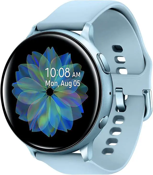 Alt view image 5 of 14 - Samsung Galaxy Watch Active2 (44mm), Cloud Silver (Bluetooth) - Wrist - Accelerometer, Barometer, Gyro Sensor, Heart Rate Monitor, Ambient Light Sensor - Heart Rate, Steps Taken, Calories Burned, ...