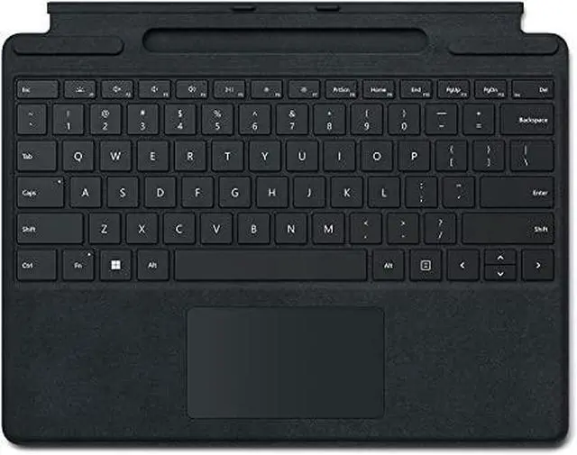 Alt view image 15 of 20 - Microsoft 8X6-00001 Surface Pro Signature Keyboard with Slim Pen 2 - Black