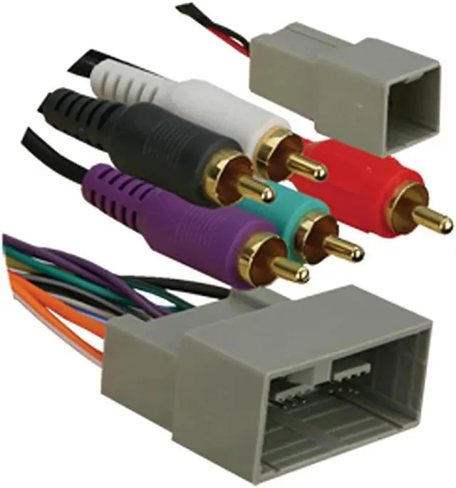 Alt view image 8 of 8 - METRA 70-1730 HONDA 2008 - UP HEAD UNIT WIRING HARNESS W/ AMP SOUND SYSTEM NEW