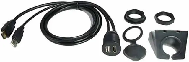 Alt view image 9 of 9 - PAC HDMI-USB-CBL 3FT DASHMNT HDMI/USB CBL