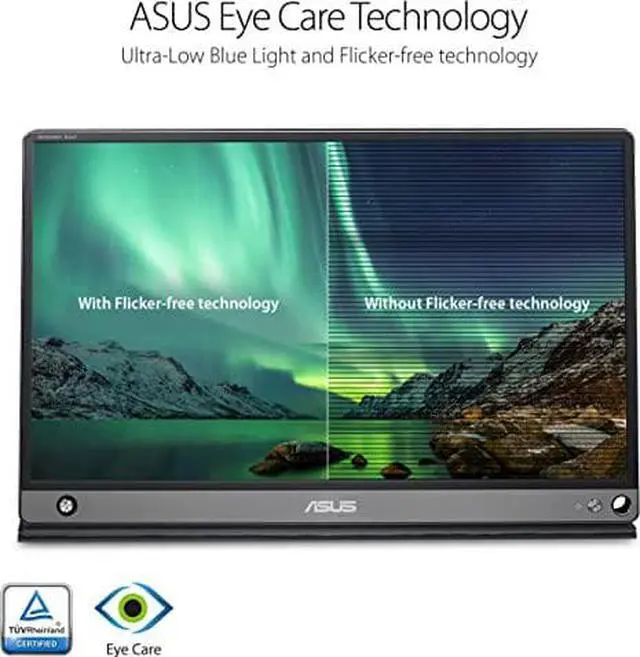 Alt view image 13 of 20 - ASUS ZenScreen Touch MB16AMT USB Portable Monitor  15.6-inch, IPS, Full HD, 10-point Touch, Built-in Battery, Hybrid Signal Solution, USB Type-C, Micro-HDMI, Compatible with Laptops, Smartphones, Gam