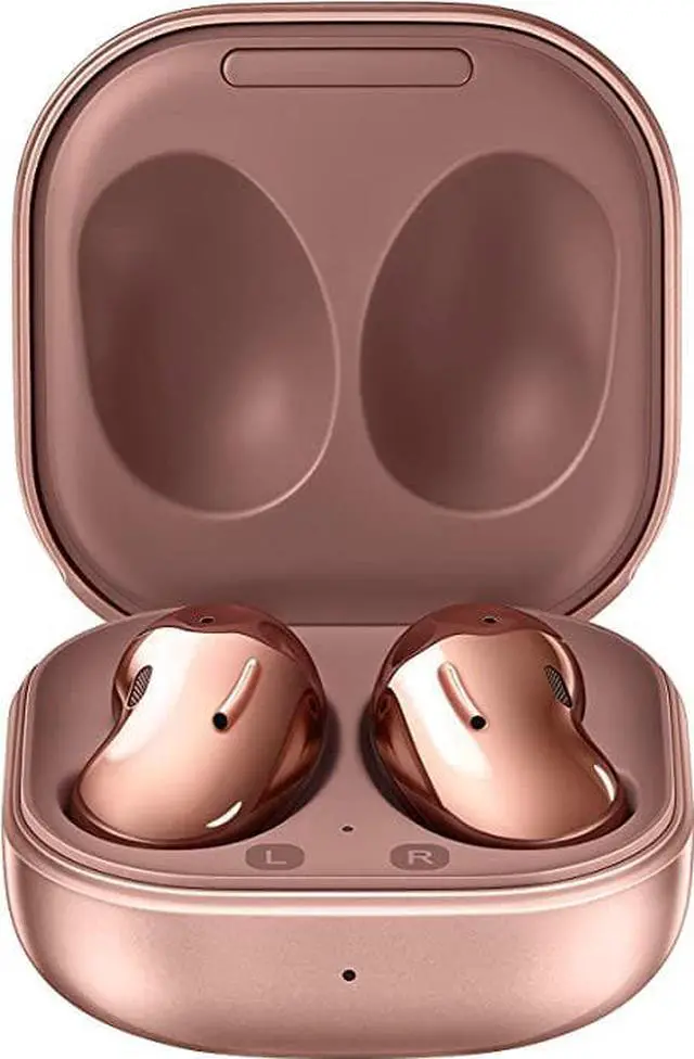 Alt view image 14 of 20 - samsung galaxy buds live, true wireless earbuds w/active noise cancelling (wireless charging case included), mystic bronze (us