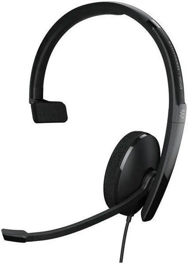 Alt view image 12 of 15 - EPOS / Sennheiser Adapt 130T USB II Monaural On-Ear Teams Certified Headset