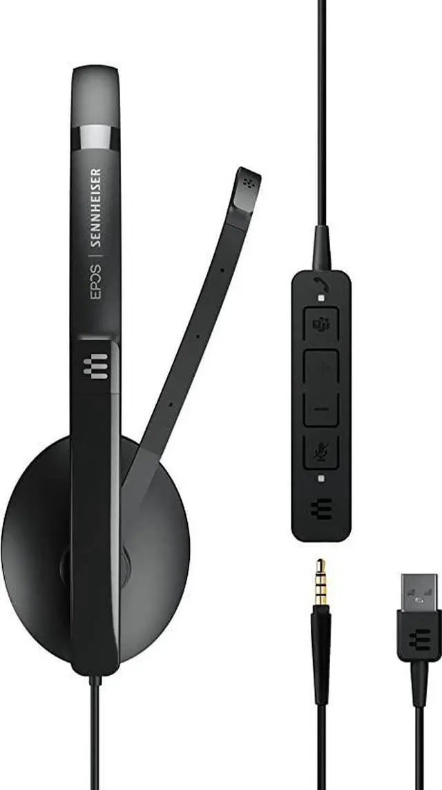 Alt view image 18 of 20 - EPOS / SENNHEISER Adapt 135T USB II Monaural On Ear Wired Headset 1000900