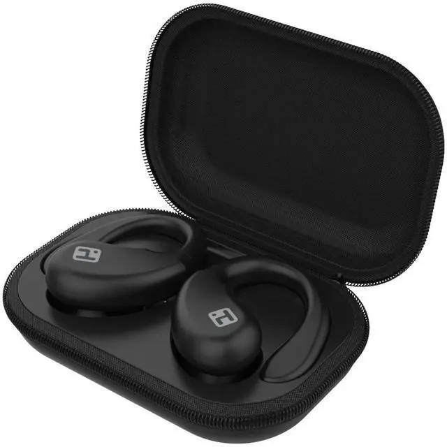 Alt view image 4 of 4 - XT-33 Bluetooth TWS Zip-Case Earbuds with Sporty Secure Fit and Ergonomic Design